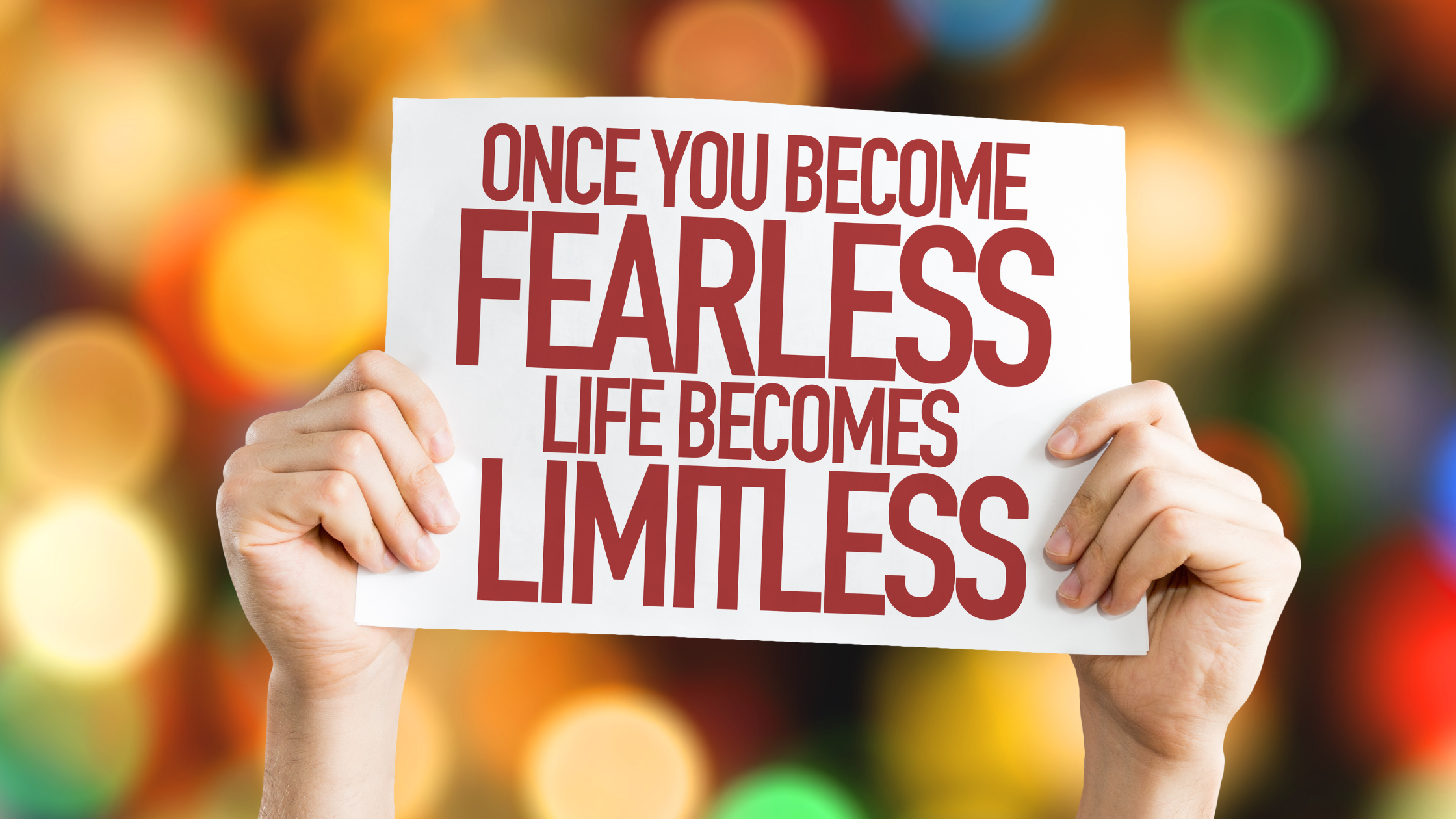 Your Fear Is Part Of Your Growth