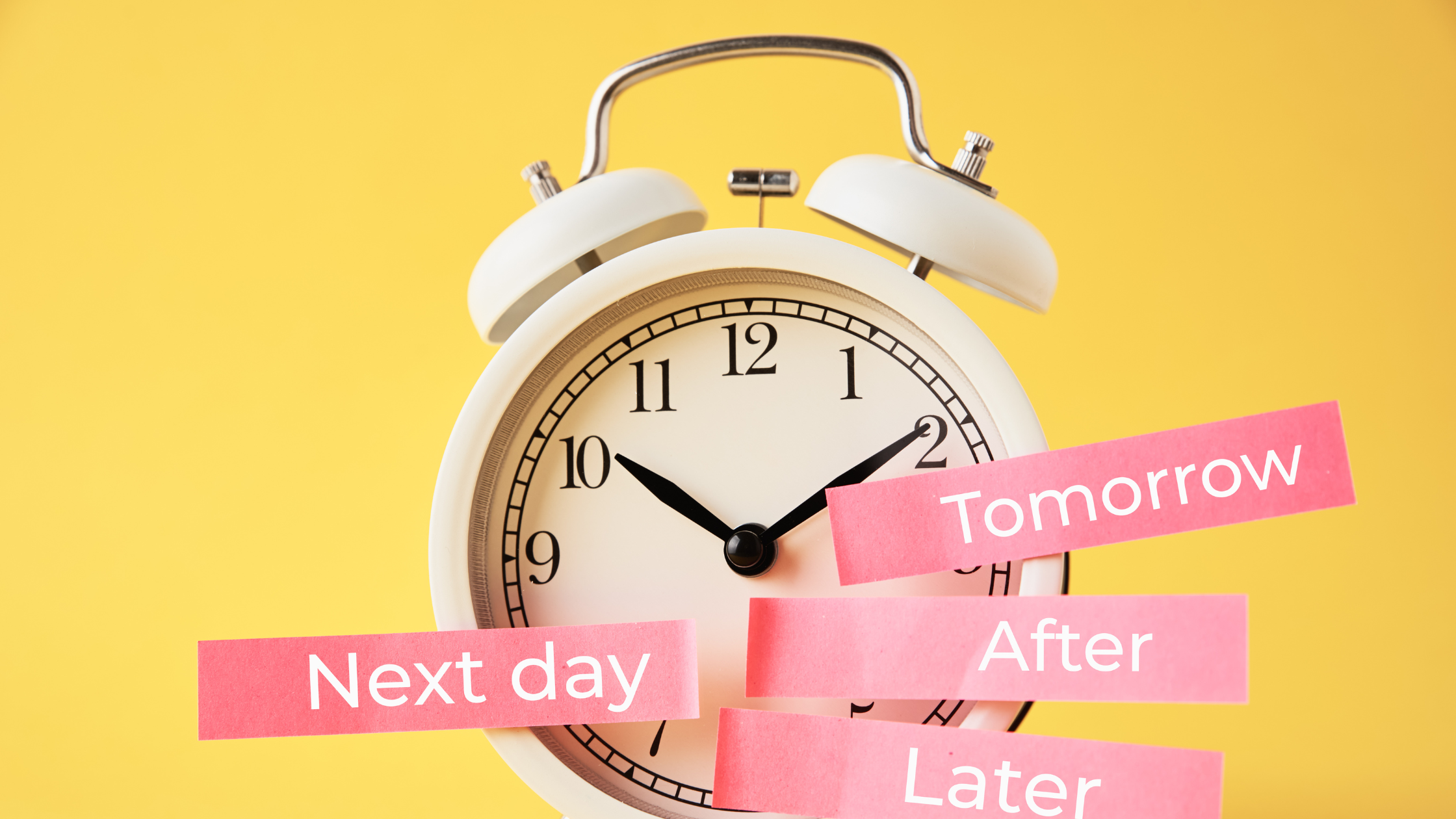 To Procrastinate Less, Start Doing These Five Things