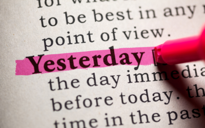 Yesterday Does Not Matter …
