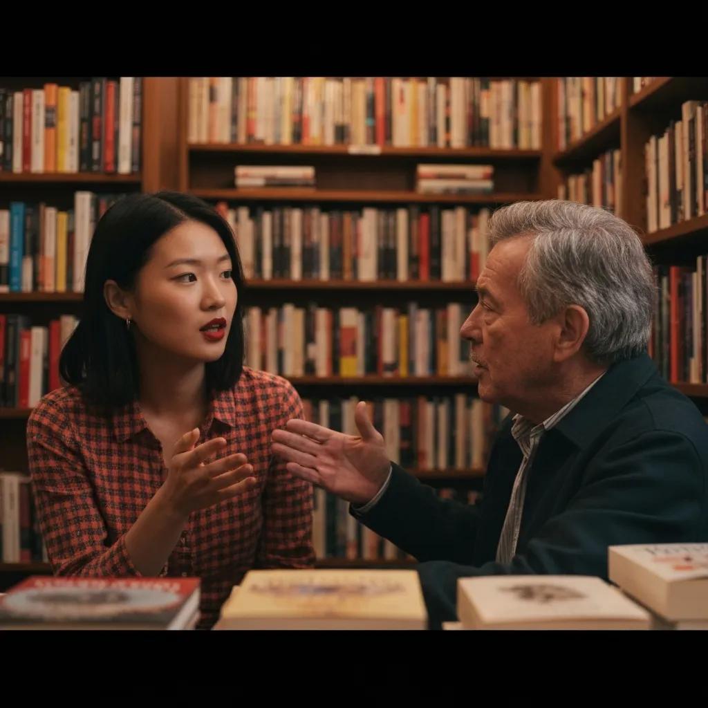 A close-up shot showcasing two individuals using positive body language to demonstrate effective listening